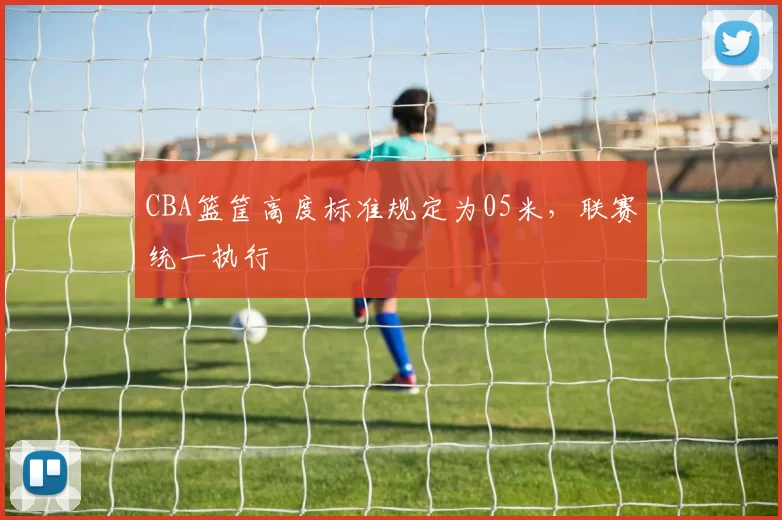 CBA篮筐高度标准规定为05米,联赛统一执行