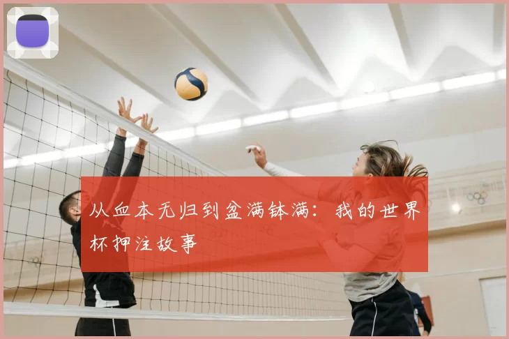 从血本无归到盆满钵满：我的世界杯押注故事
