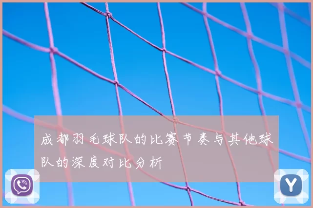 成都羽毛球队的比赛节奏与其他球队的深度对比分析