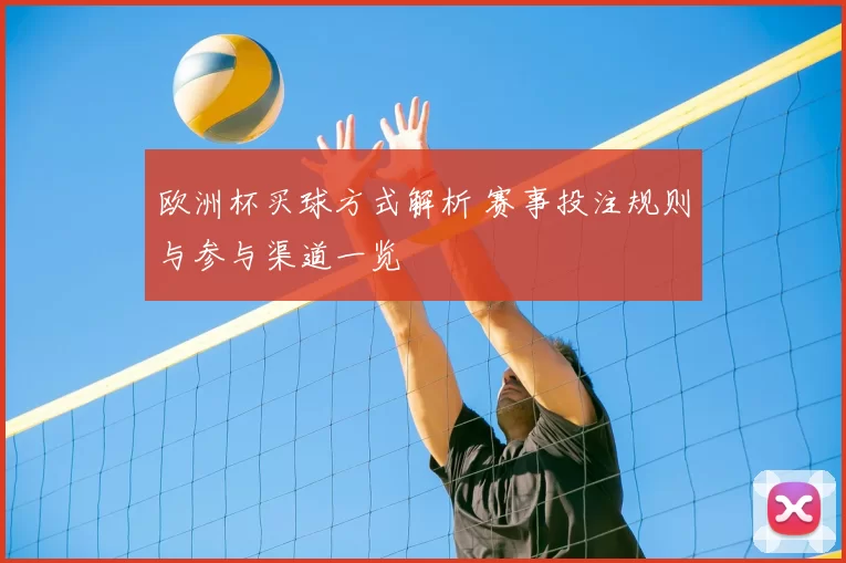 欧洲杯买球方式解析 赛事投注规则与参与渠道一览