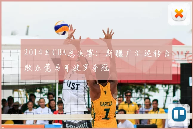 2014年CBA总决赛：新疆广汇逆转击败东莞马可波罗夺冠